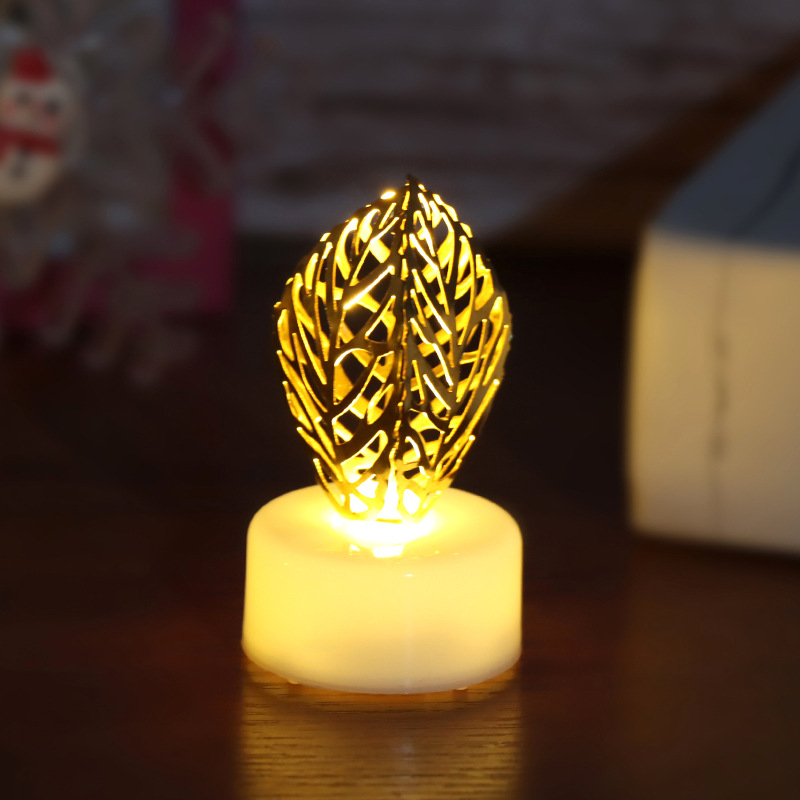 Nueva Venta caliente transfronteriza lámpara de la vela de hierro Marruecos Tenis lámpara deseo propuesta lámpara de la vela lámpara de la piña al por mayor