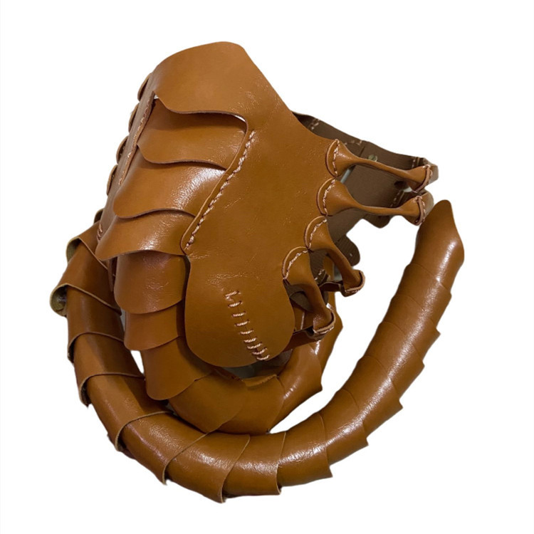 2021 cara con máscara de gusano Halloween horror en forma de máscara de escorpión accesorios de rendimiento de fiesta transfronteriza Amazon