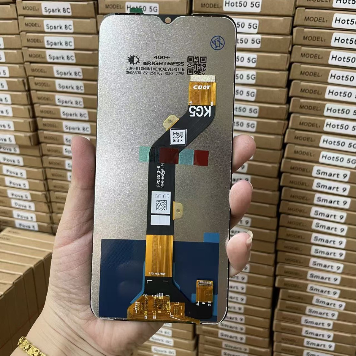 Aplicable a Tecno spark go 2022 conjunto de pantalla LCD móvil KG5 conjunto de pantalla LCD