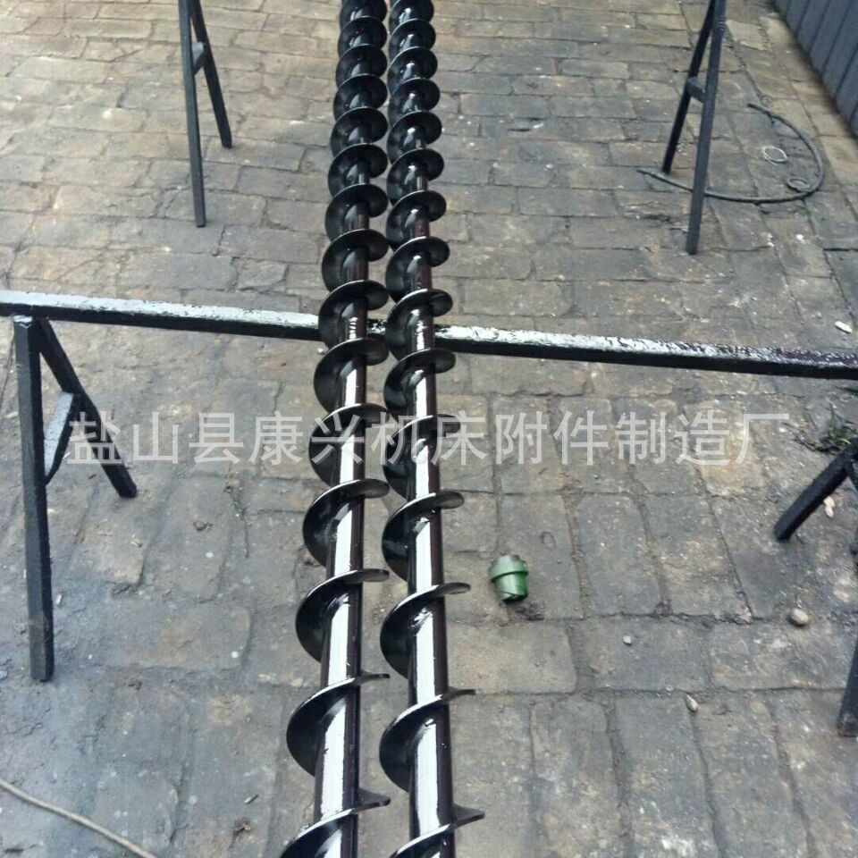 来图纸供应耐磨绞龙叶片排屑机机床排削螺旋杆机械螺旋杠螺旋叶片
