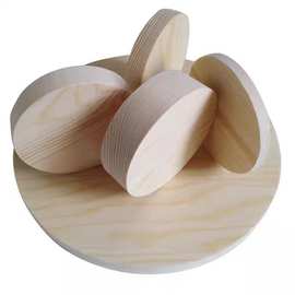 松木实木模板圆木片圆木模型木料木片圆模型圆板圆形木松木板批发