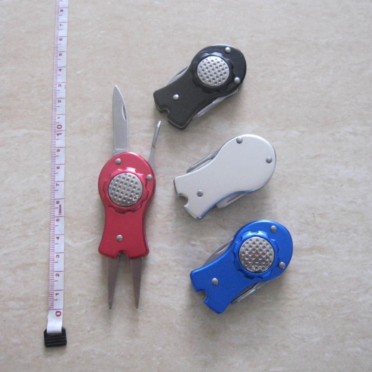 长期批发 高尔夫球刀 高尔夫果岭球叉 高尔夫礼品小刀