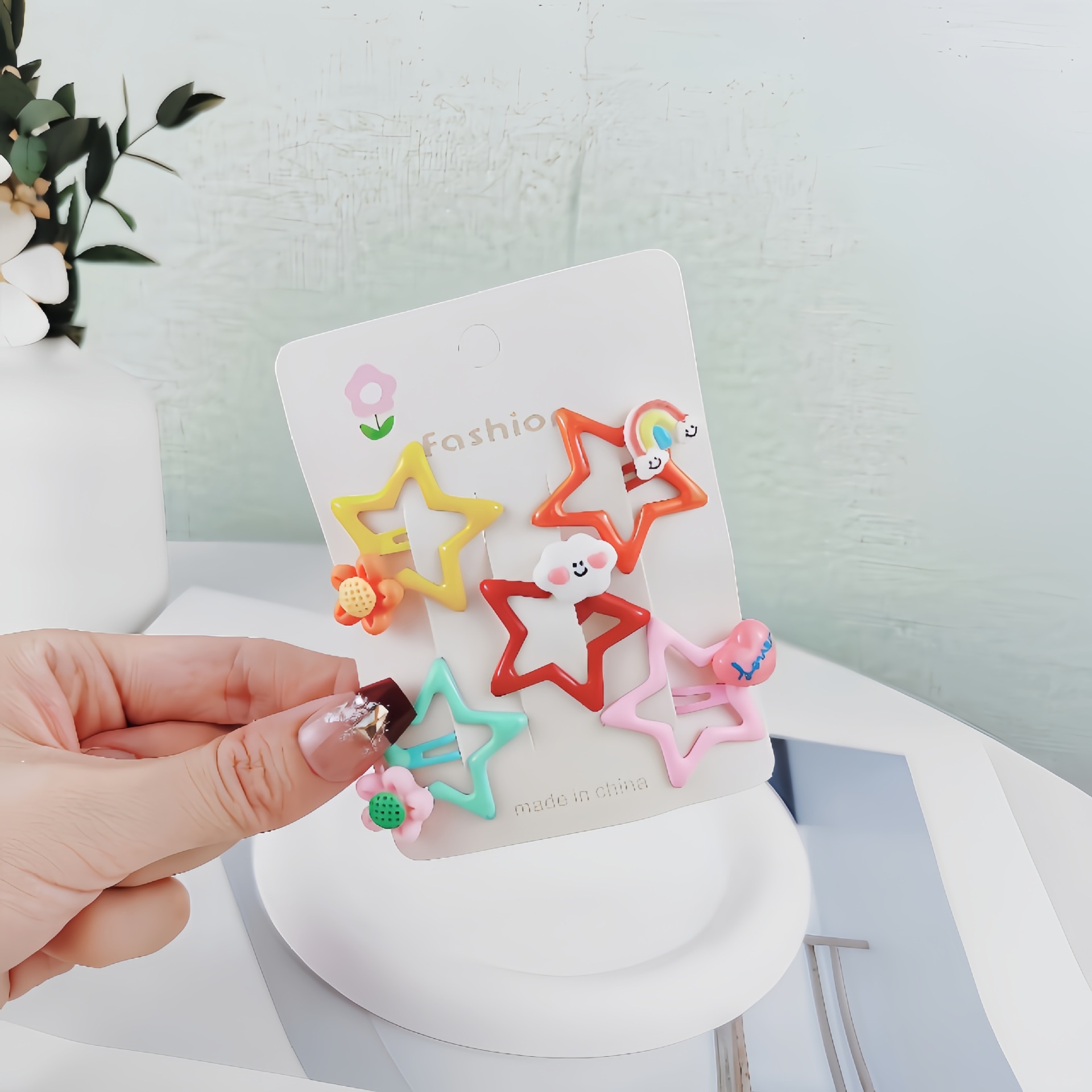 Niños clip de cabello niñas clip de dibujos animados clip de peluquete pinza pin