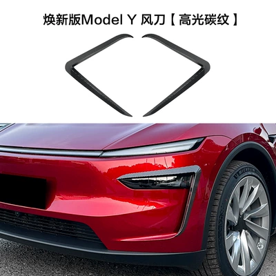 Surround Modification, Light frame - renewed-model-y-carbon-pattern-gloss