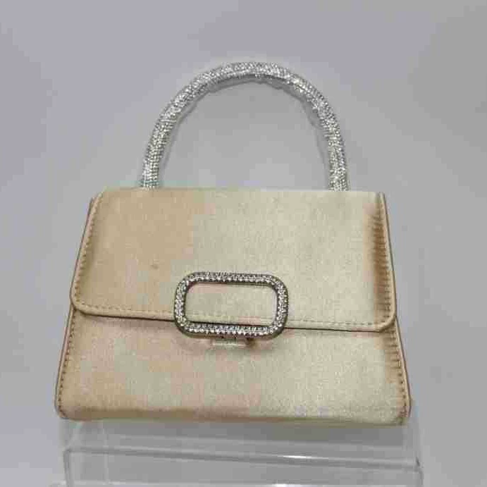 Classic retro silk bag strap