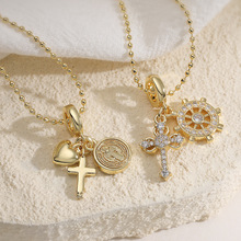 �Ĺ� �羳���ݾ���ͭ��18K���ʯʮ�ּܰ��ĵ�׹����Ů����������