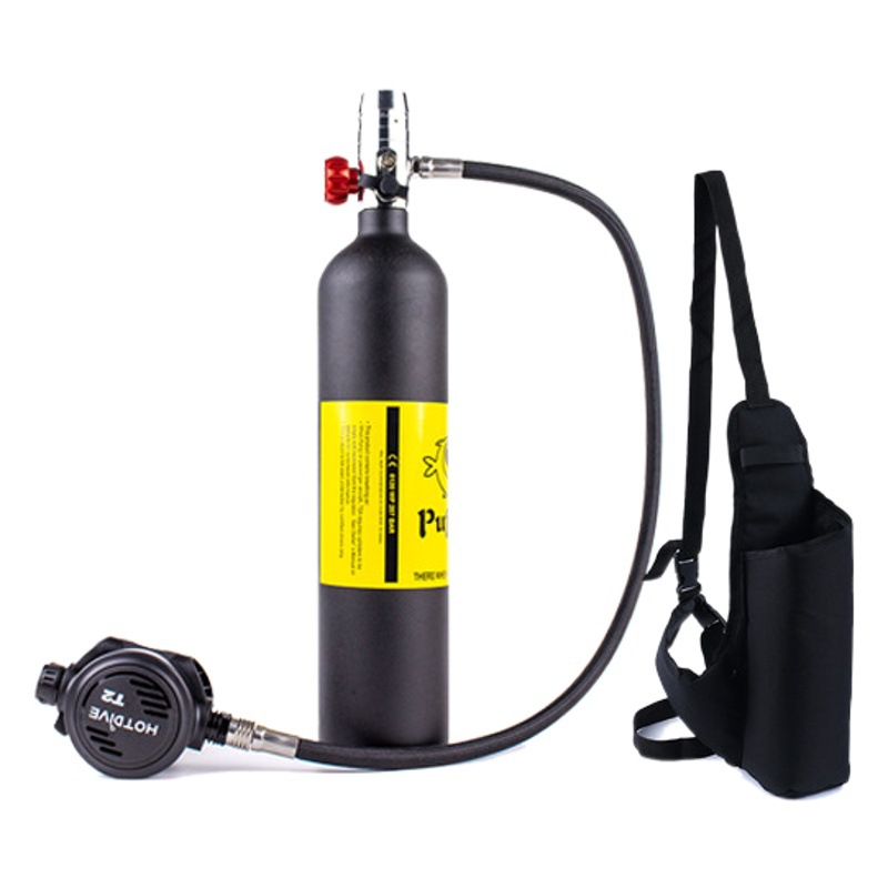 HOTDIVE Respirador Submarino buceo pequeño cilindro de gas portátil hogar profesional Ministro de Relaciones Exteriores Tiempo Equipo de Buceo profundo