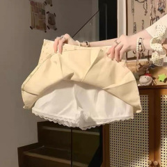 夏服ファッションスーツドーパミン甘い韓国花柄フェイクツーピース半袖トップ+ケーキチュチュスカート