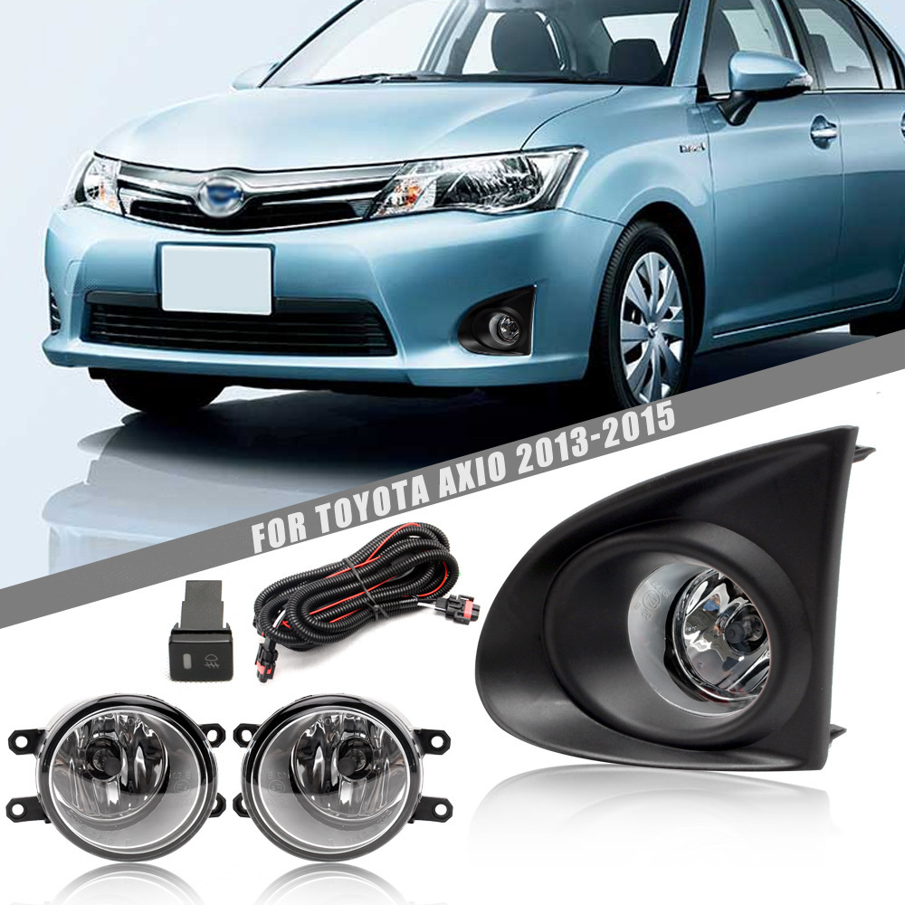 Aplicable a Toyota 13 14 15 años AXIO conjunto de lámpara de niebla delantera importada lámpara de barra de carroña conjunto de lámpara anticolisión