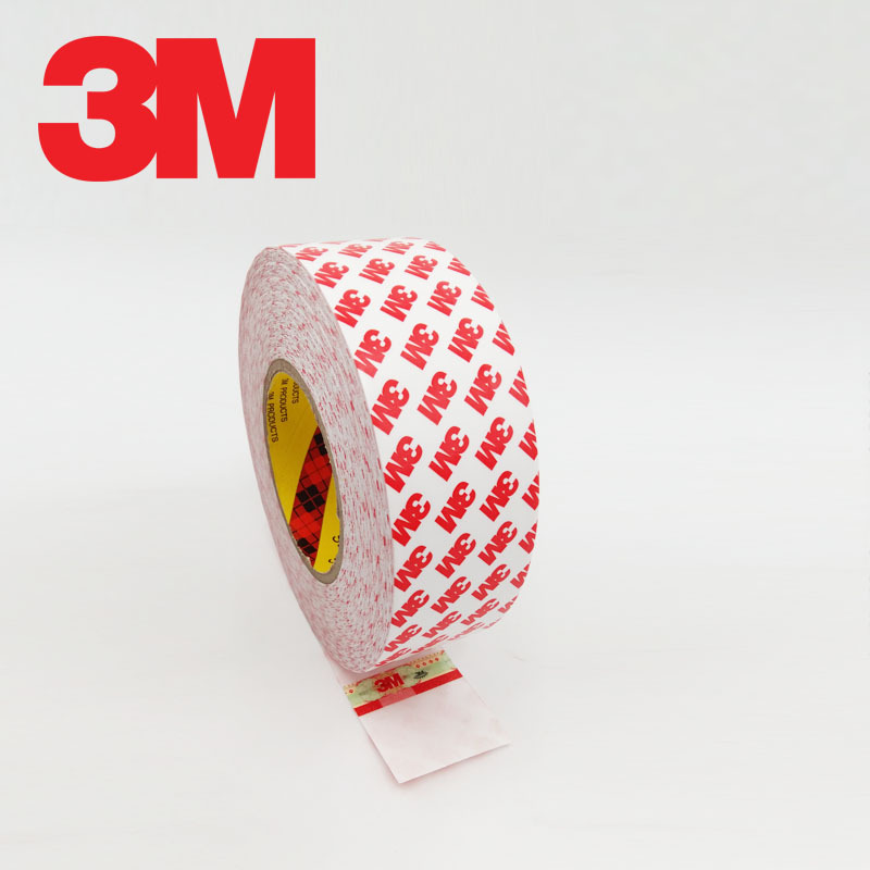 3M强力薄双面胶贴春联可移除不留残胶汽车燃油标示3M9080R双面胶