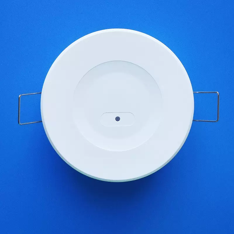 毫米波24G静态呼吸人体存在感应雷达微波智能嵌入式开孔75MM开关