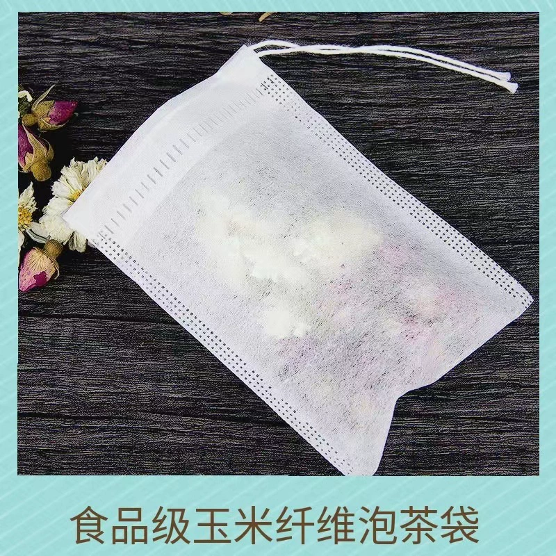 Оптовая продажа кукурузного волокна линия пищевого чайного пакетика чайного пакетика одноразовые мешки фильтра разлагаемые мешки пузырьков