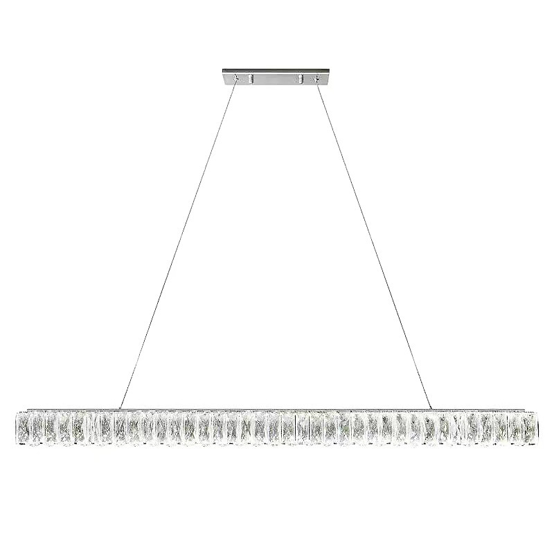 Postmoderno lámpara larga recepción moderna una luz Zhongshan barra de cristal diseño de lámparas de lámpara diseñador simple