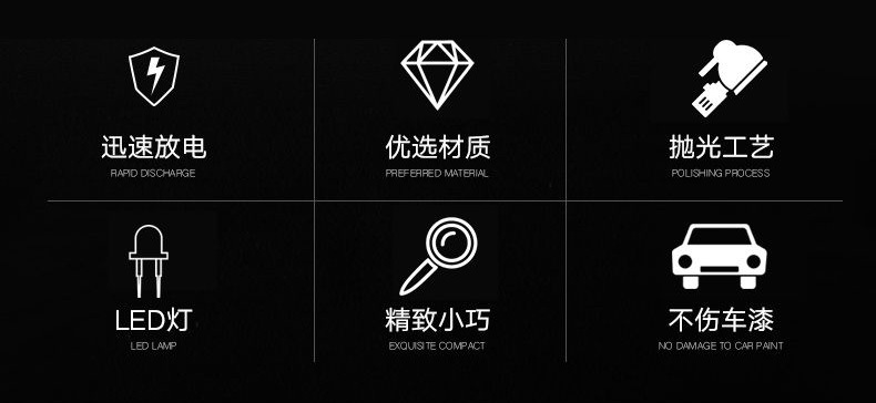 防静电钥匙扣新款