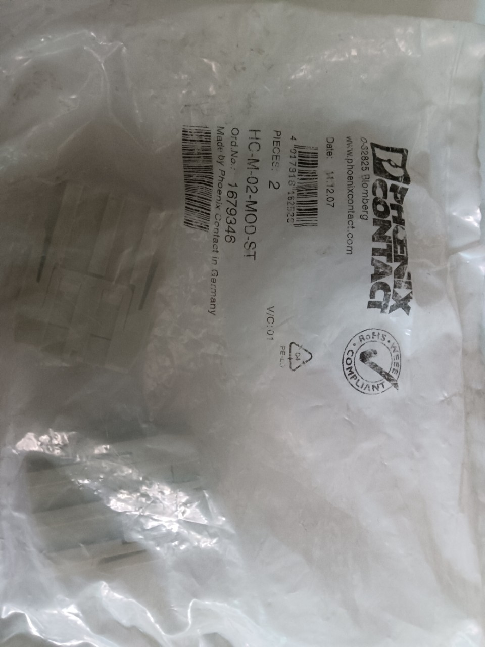 全新原装进口连接器HC-M-02-MOD-ST 1679346