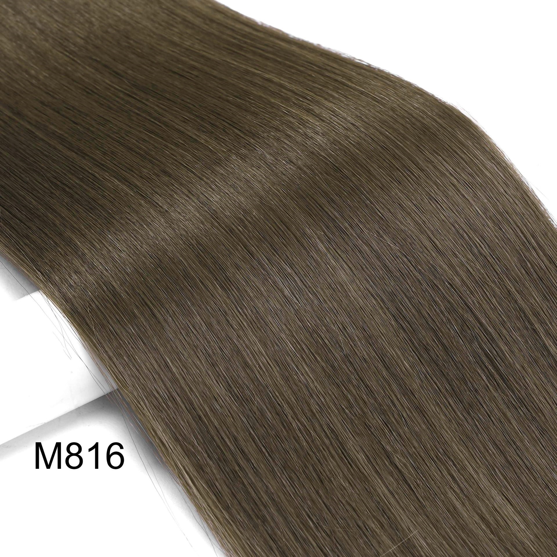 Peruca de fibra química, pelo estricto, pelo blanco, fibra química, cabello largo, cabello recto, cortina de fibra química, pelucas de cabello para mujeres