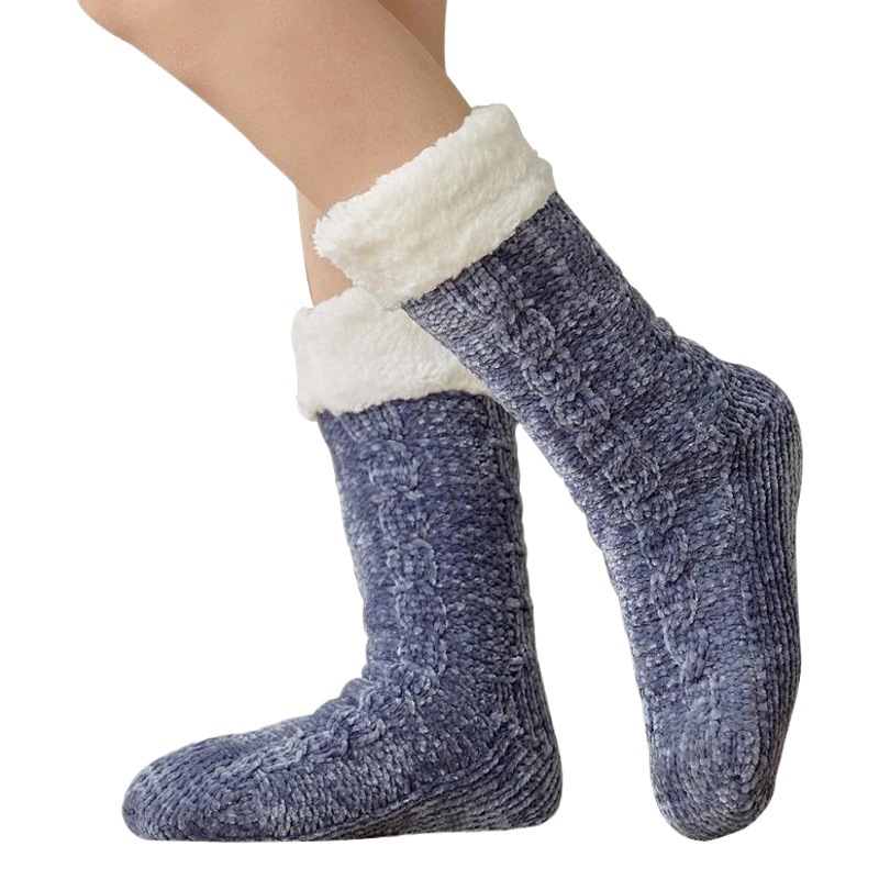 Calcetines de invierno para adultos, calcetines para la nieve, calcetines para dormir, calcetines de maternidad para el hogar, calentadores de piernas, calcetines para alfombra, calcetines tipo pantuflas, calcetines antideslizantes para mujer.