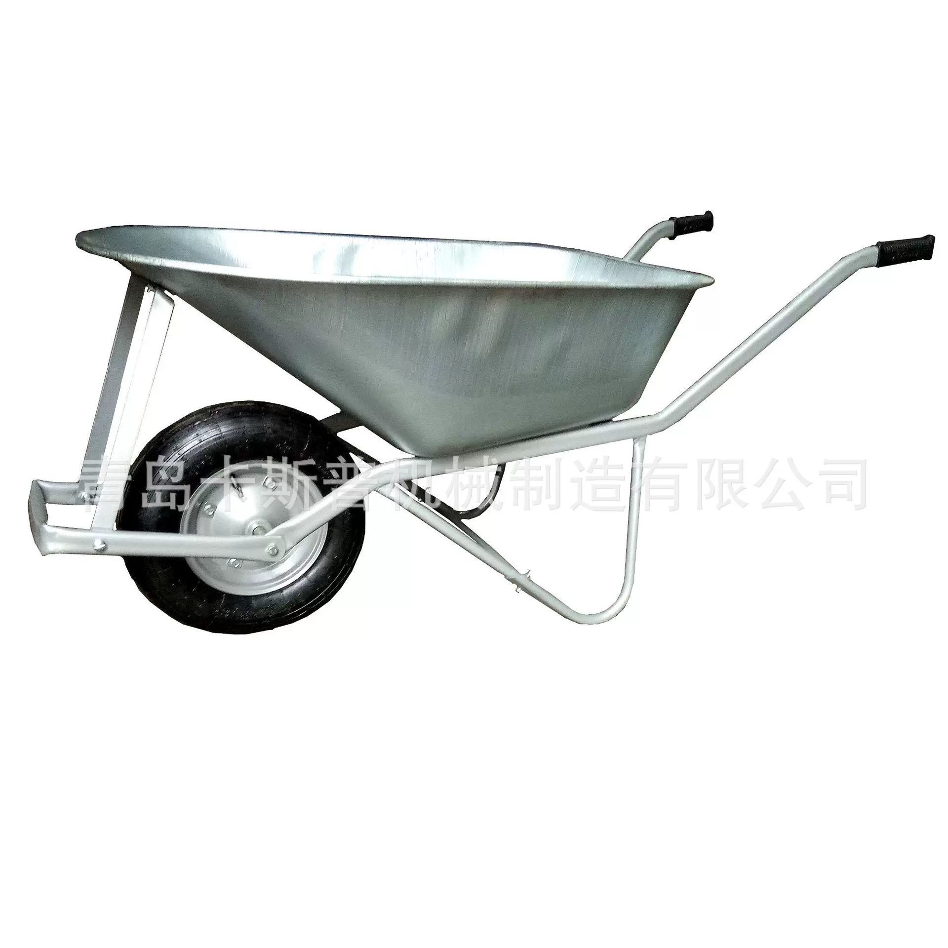 WB5009,4.00-8气态轮,扁把手手推车 工具车 物流手推车 建筑手推