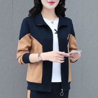 时尚短外套女士春秋季2025新款百搭减龄中年妈妈休闲开衫卫衣上衣