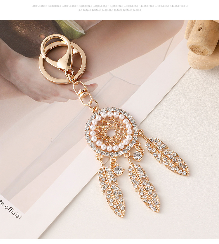 European style Style European Style Dreamcatcher Alloy Women's Bag Pendant Keychain