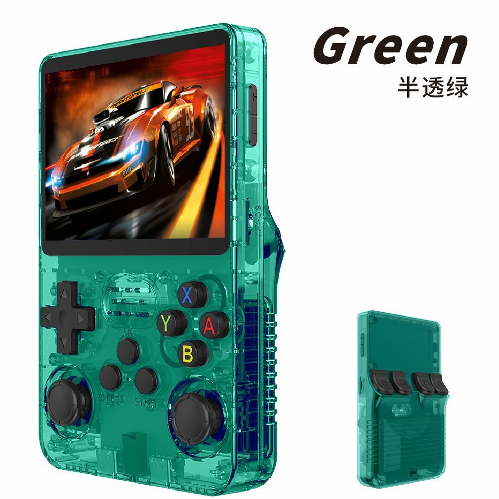 New R36S Open Source Handheld Game Console Portable Retro Arcade Game Nostalgic 3D Dual System Handheld Cross-Border