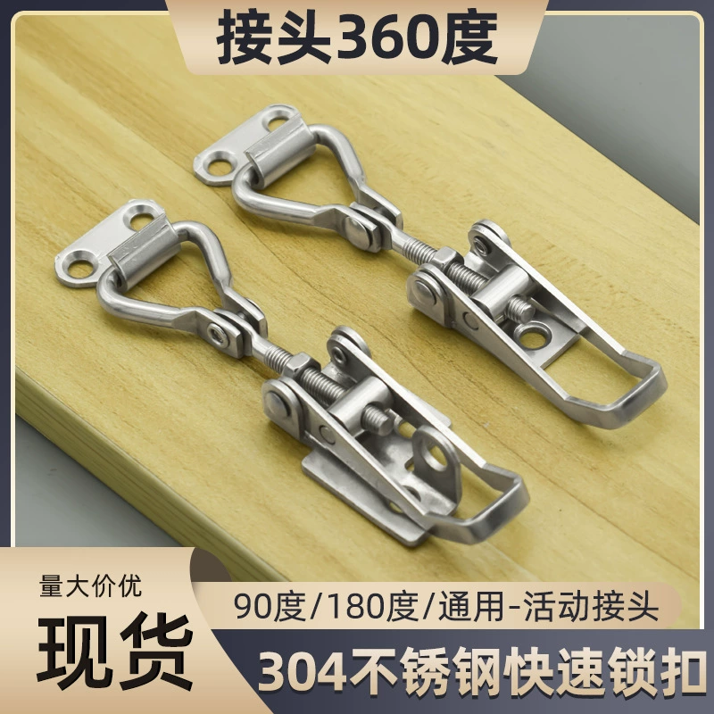 304 из нержавеющей стали быстрого зажима 90 градусов прямолинейная пряжка