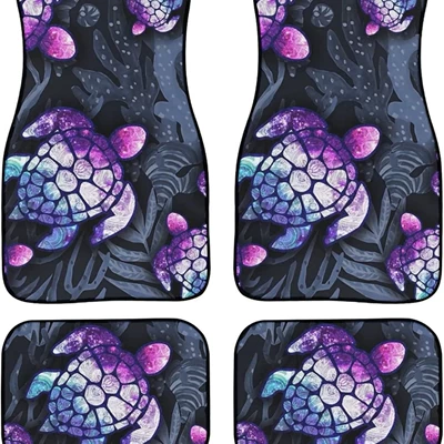 Avtomobil döşəmə paspasları – easy to clean Crystal - car-floor-mat-9-354548-68cm-two-pairs-total-four-pieces