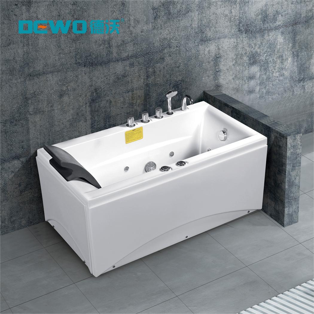 Devo Bathroom Factory Wholesale Home Hotel Engineering Massage Surf Enjoy Single Bathtub