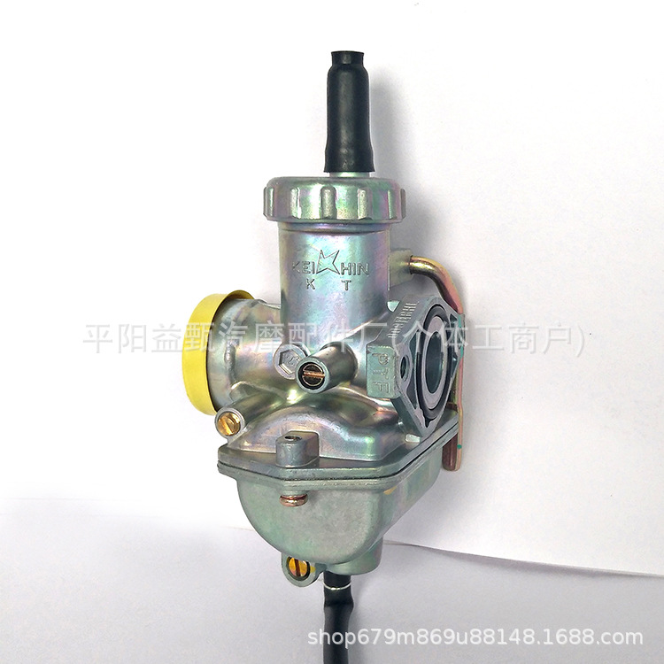 摩托车化油器适用于嘉陵70捷达100 卧式车化油器 PZ16 20 22