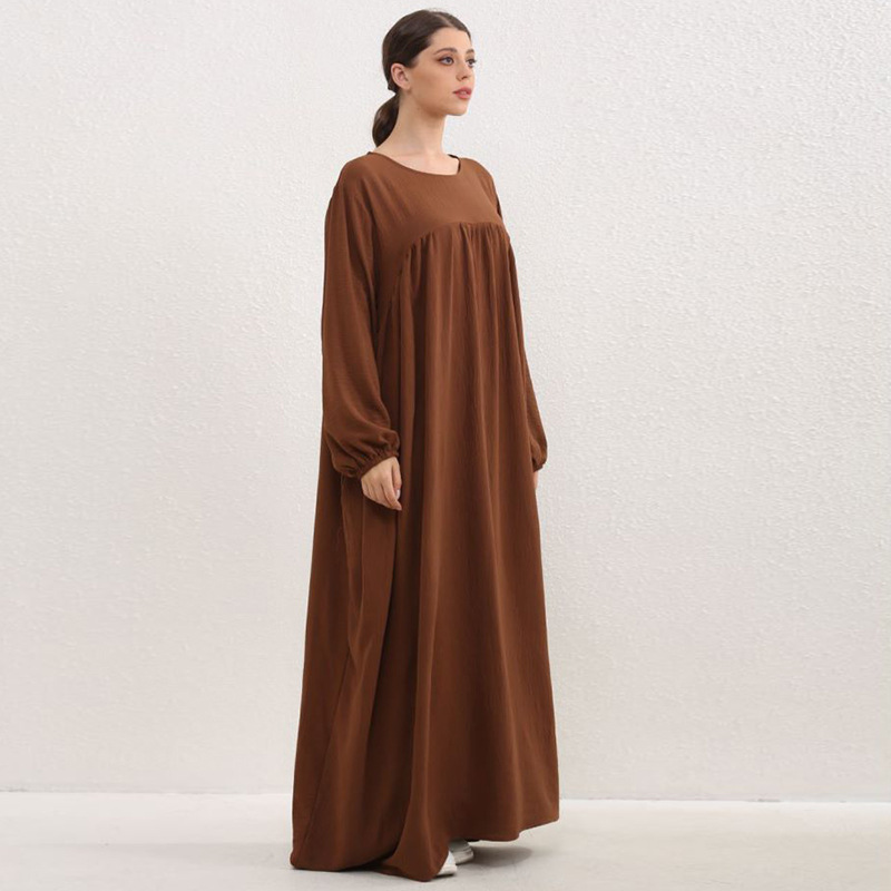 ChicShe Cross-Border Foreign Trade Independent Station European And American Plus Size Long Loose Artistic Commuting Slimming_voghion.com