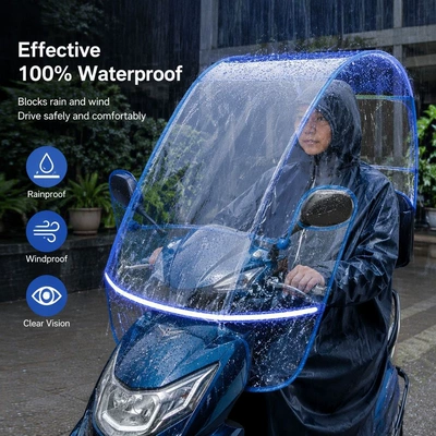 Motorcycle front windshield – and dustproof for outdoor riding