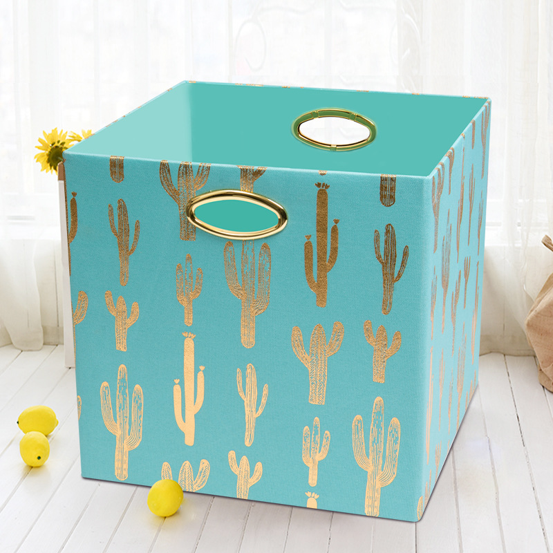 衣服收纳箱布艺整理箱可折叠床上收纳盒宿舍学生储物箱子收纳神器