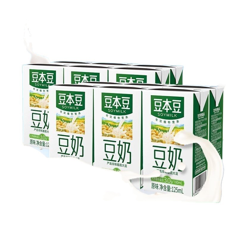 豆本豆原味豆乳豆香濃厚味純粋最近日付正規品独立包装125ml * 20箱|undefined