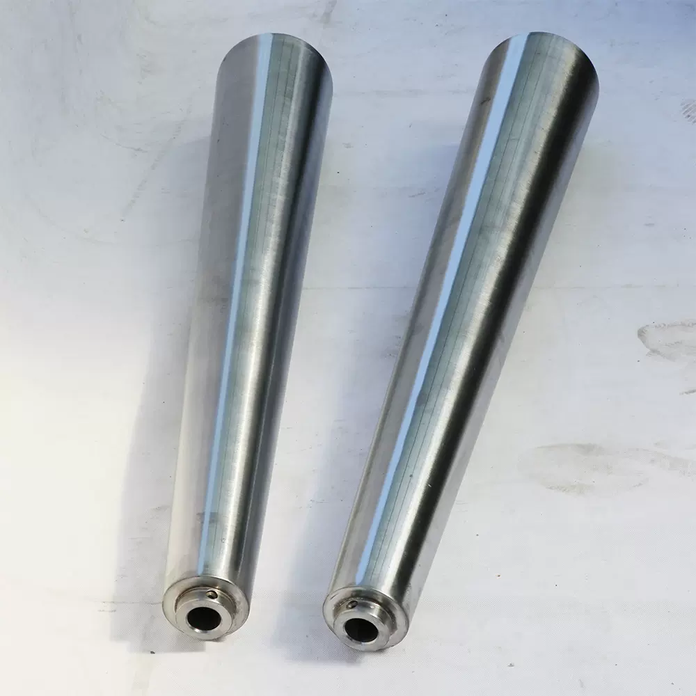 无动力锥形不锈钢滚筒 皮带输送机专用辊筒配件 转弯机滚筒定制