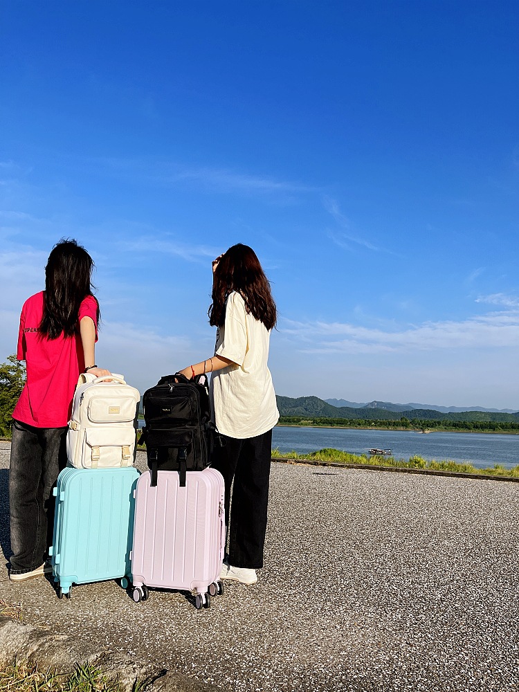 2024 New Women's Versatile Sweet Student Anti Splashing Multi functional Large Capacity Backpack_voghion.com