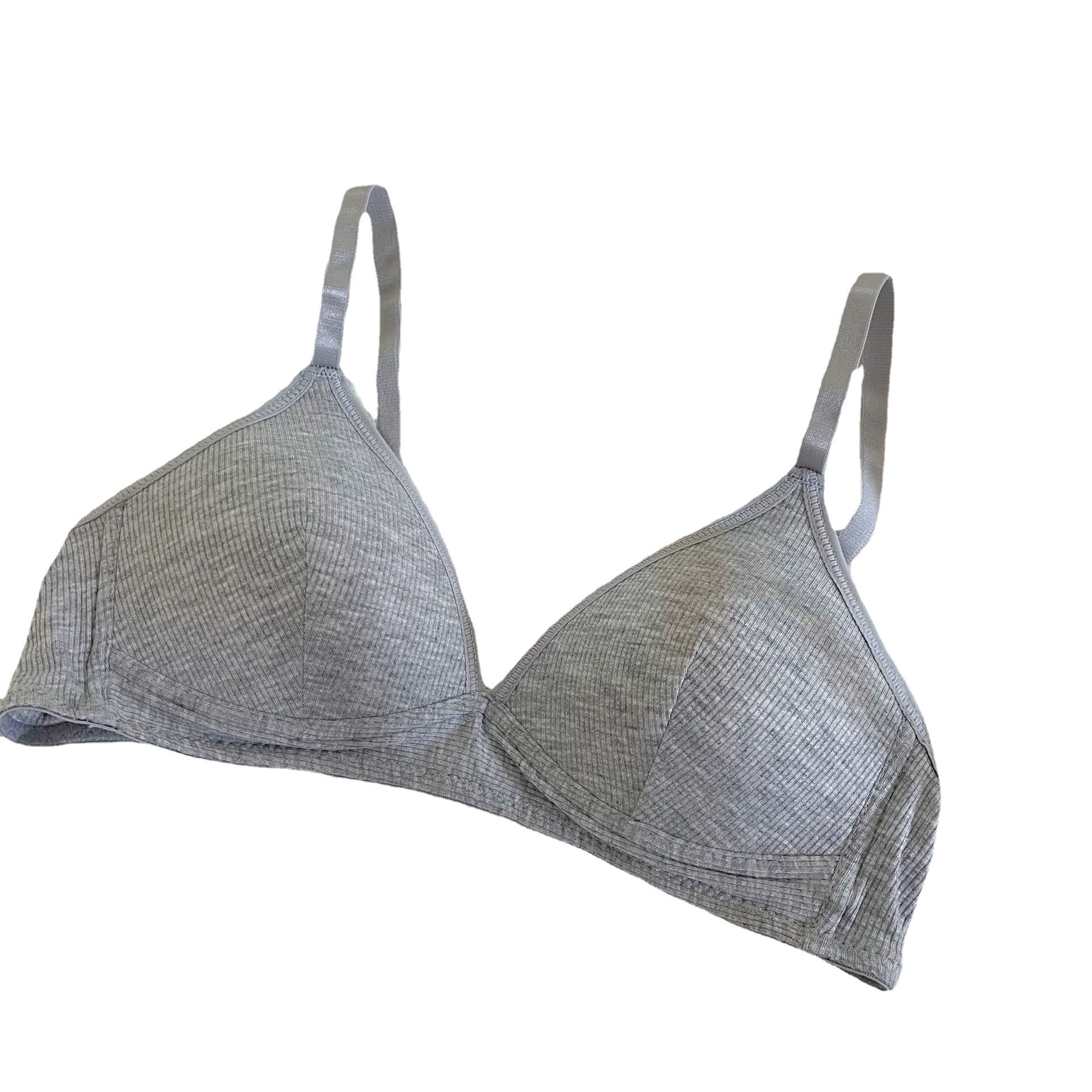Supporting underwear, thin summer comfortable wireless bra, french style