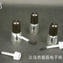 ◤厂家直销◢ 3ml 圆刷分装指甲油美甲油腮红补漆玻璃瓶包邮香水