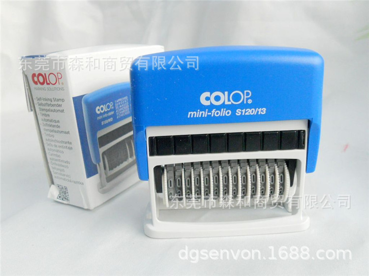 ��ƷCOLOP mini-Dater S120/13��������13λ����ӡ������ӡ̨