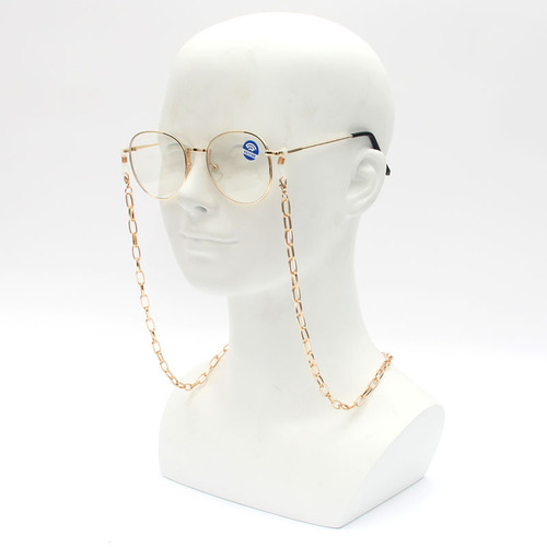 Eyeglass chain necklace eyeglass cord chain accessory strap eyeglass earphone anti-drop anti-slip cover simple chain
