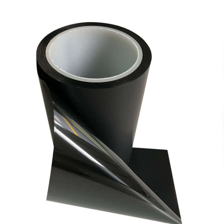 不透光黑色遮光胶带  全黑不透光遮蔽胶带  防静电LED遮光胶带