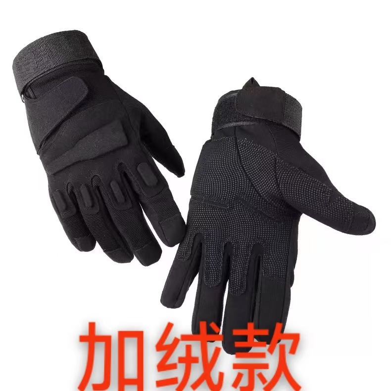 블랙 호크 풀 핑거 블랙 플러스 벨벳 모델