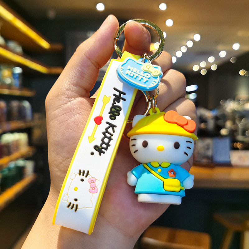El llavero de Sanrio llavero, la muñeca colgante, la máquina de muñecas, tuiteó un pequeño regalo de menos de 10 yuanes.