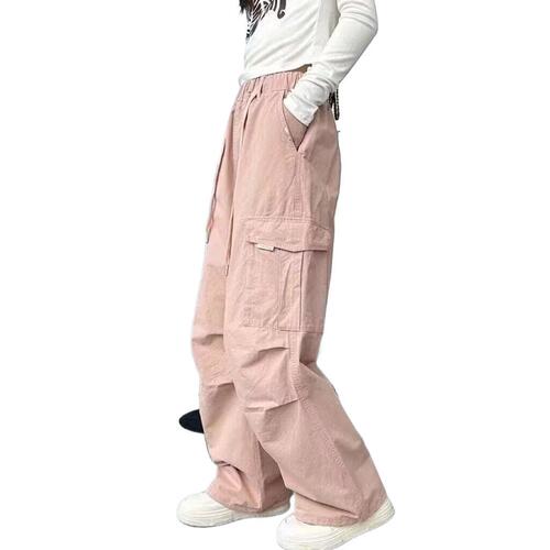 Children's Work Pants Summer Sports Pants 2025 Big Kids Wide Leg Pants Children Spring and Autumn Casual Girls Pants