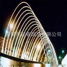 四川光亮泉跳泉不锈钢波光泉专业安装设计施工公司景观装置