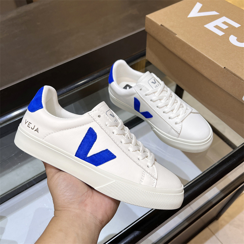 Serie V CAMPO zapatos blancos zapatos de skate para hombres y mujeres zapatos casuales de pareja franceses zapatos deportivos de otoño y verano