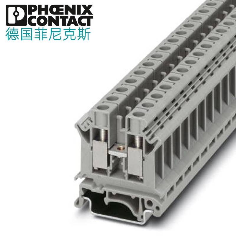 德国菲尼克斯phoenix凤凰10mm²螺钉接线电压端子UK10N 3005073