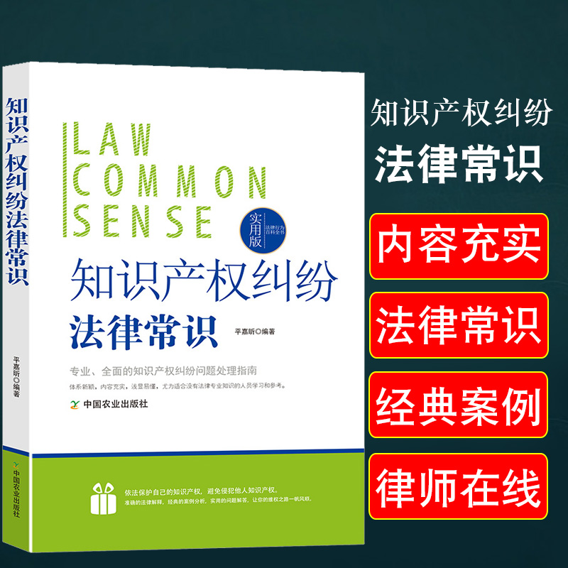 知识产权纠纷法律常识实用版案例解析法理分析关于法律的书民法典