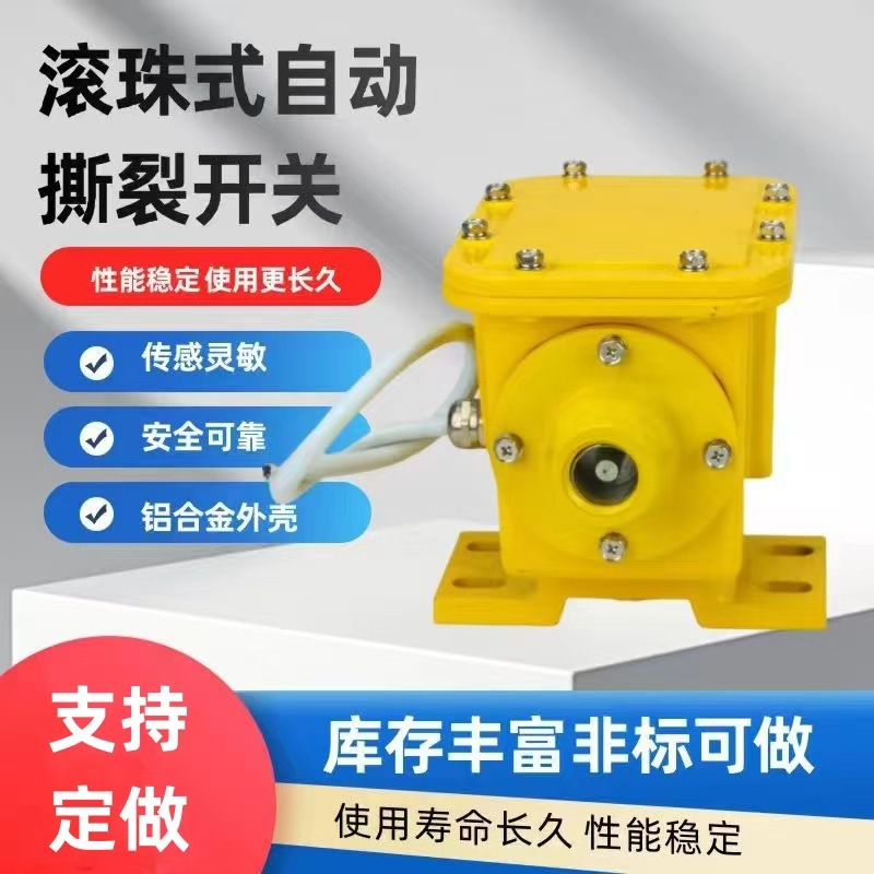 ZS-L自动滚珠型DB-100 ZLK-I纵向撕裂检测器SL-II皮带防撕裂开关