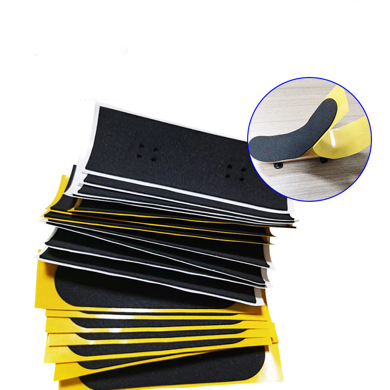 Professional Fingertip Anti-Slip Stickers High Resilience Frosted Soft Pads Silicone Skateboard Accessories Props Finger Anti-Slip Pads with Adhesive Backing