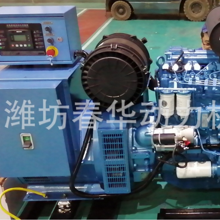 潍柴80KW柴油发电机组WPG110/B9  青海潍柴发电机 锅炉厂用发电机